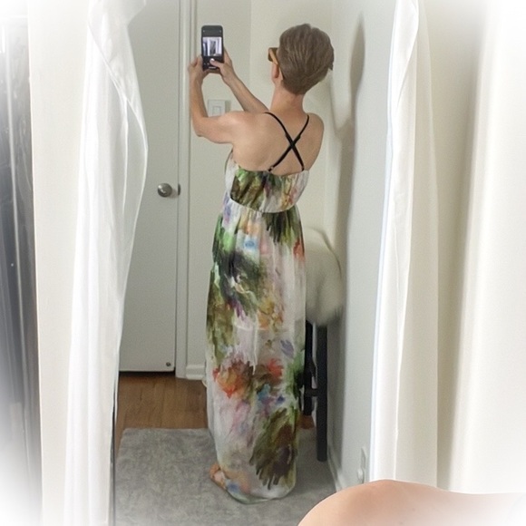 💕Beautiful TopShop High Low Spaghetti Strap Dress💕 - Picture 3 of 16